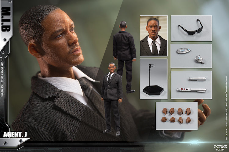 1/12 Scale of Men In Black Agent J & Agent K PCTOYS (IN-STOCK 1/12 Scale of Men In Black Agent J & Agent K PCTOYS (IN-STOCK